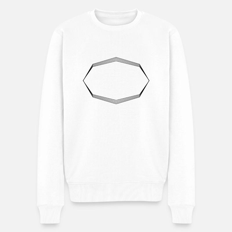 Rectangle 1 11 - Pull Premium bio Homme - blanc