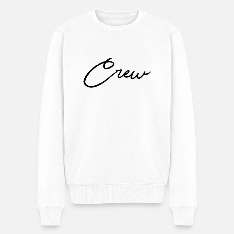 équipage - Pull Premium bio Homme - blanc