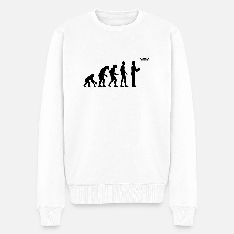 Drone FPV drones - Pull Premium bio Homme - blanc