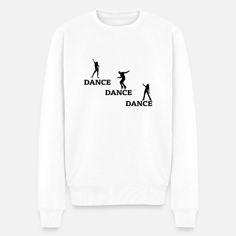 Danse Danse Musique - Pull Premium bio Homme - blanc