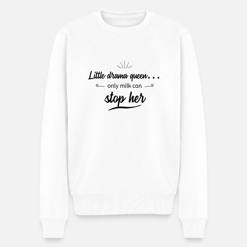 Dictons de bébé - Pull Premium bio Homme - blanc