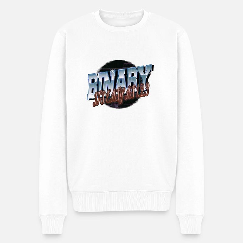 Devis Programmation Ordinateur BDAY Backend Développeur - Pull Premium bio Homme - blanc