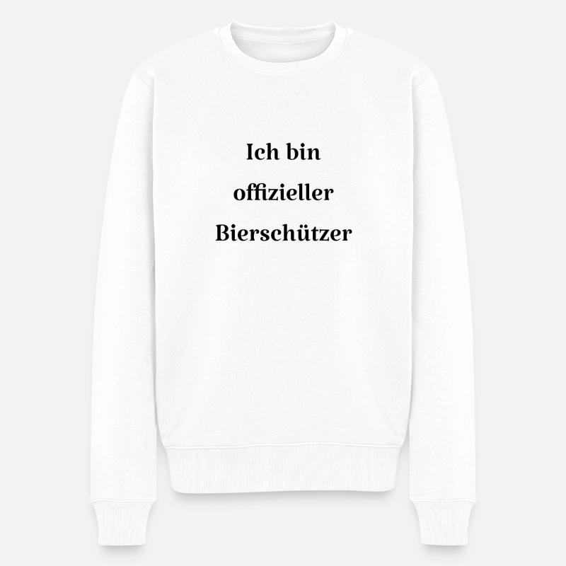 Group 1 - Männer Premium Bio Pullover - Weiß
