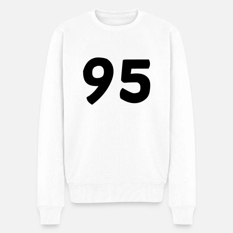 95 - Pull Premium bio Homme - blanc