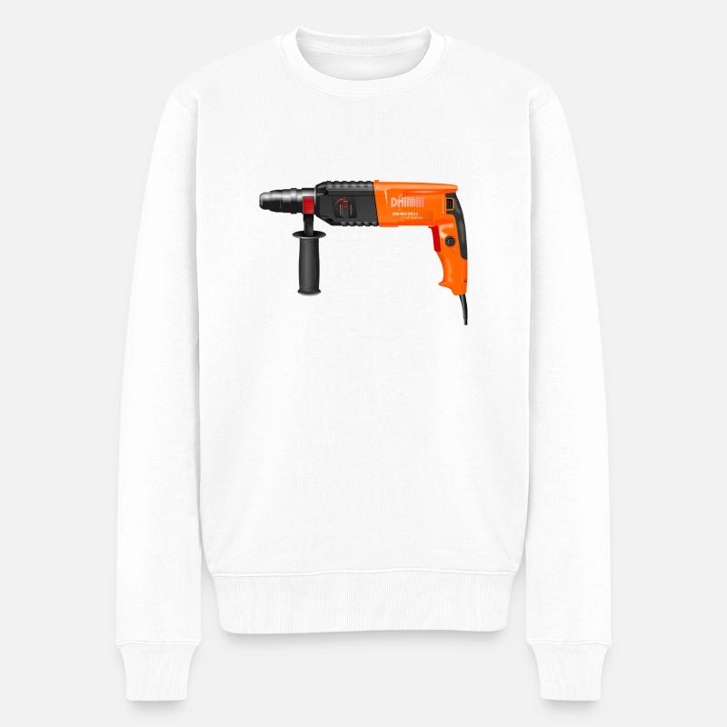 foret - Pull Premium bio Homme - blanc