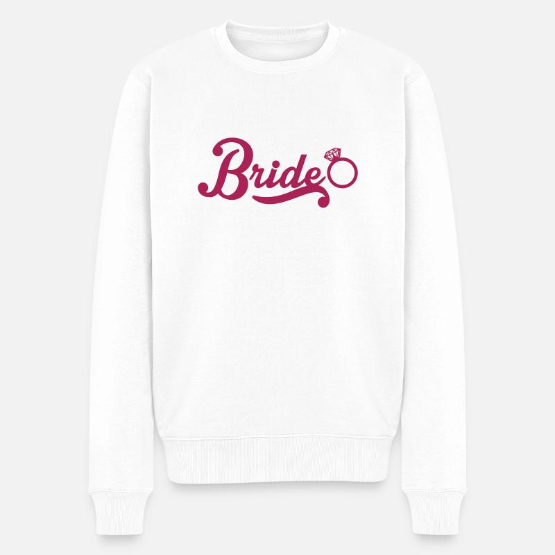 Bride - Pull Premium bio Homme - blanc