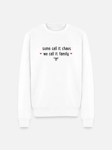FAMILY - Men's Premium Organic Jumper - white