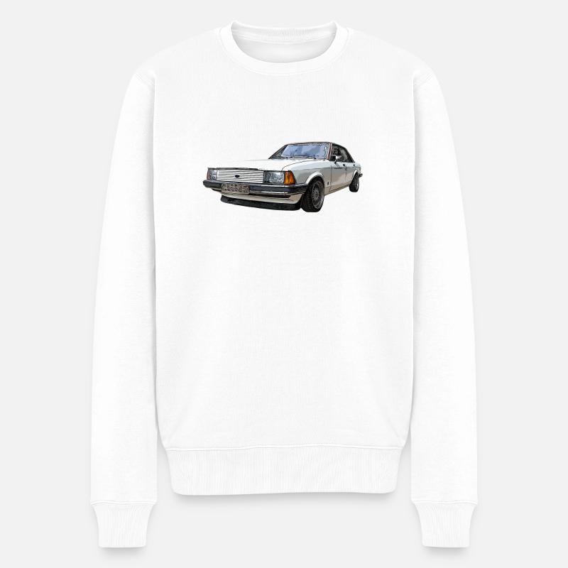 Granada - Männer Premium Bio Pullover - Weiß
