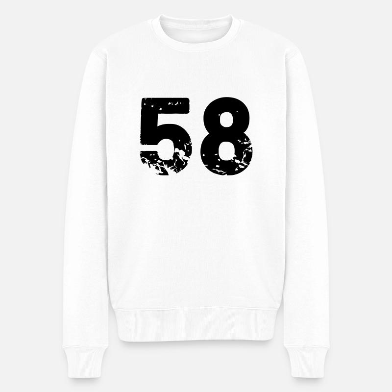 58 - Pull Premium bio Homme - blanc