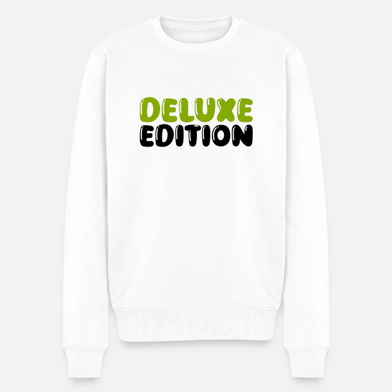 Édition Deluxe - Pull Premium bio Homme - blanc