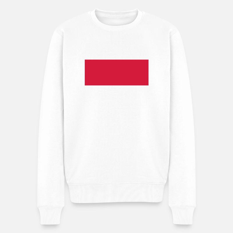 formen5 - Männer Premium Bio Pullover - Weiß