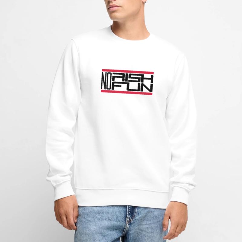 bar pas de risque pas de plaisir réclamation risque danger Pull Premium bio Homme