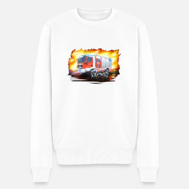 TLFA ohne Schrift - Männer Premium Bio Pullover - Weiß