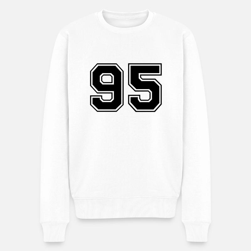 95 - Pull Premium bio Homme - blanc