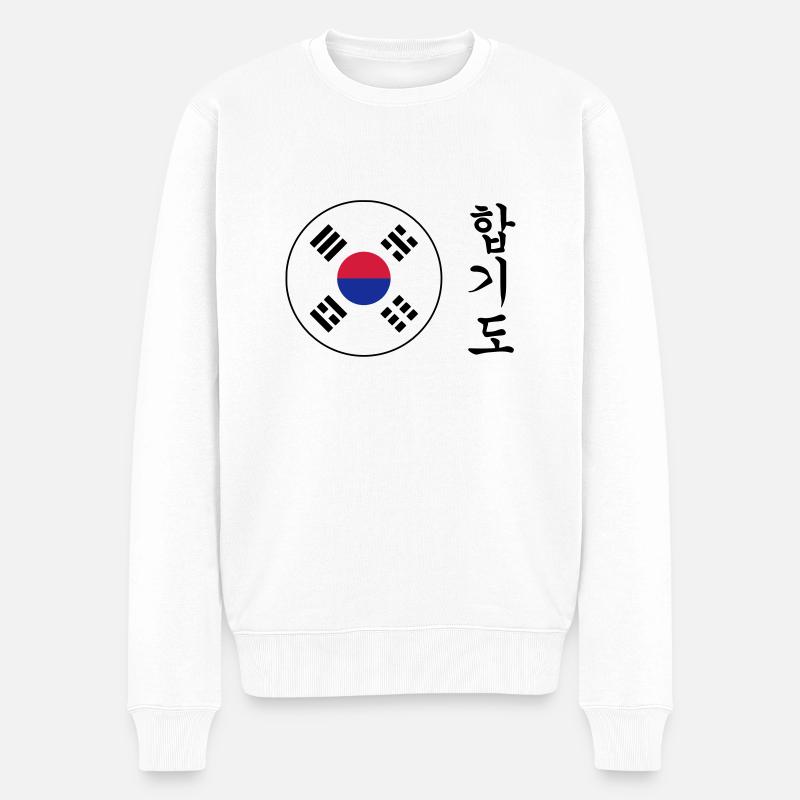 Hapkido / Hapkidoin / Martial Arts / Fight - Pull Premium bio Homme - blanc