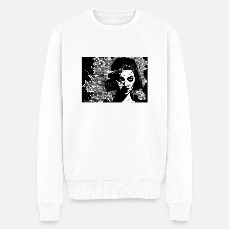 Trinity #1 - Pull Premium bio Homme - blanc