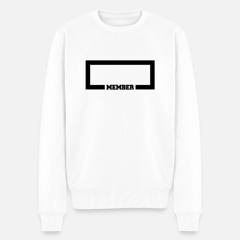 Member - Pull Premium bio Homme - blanc