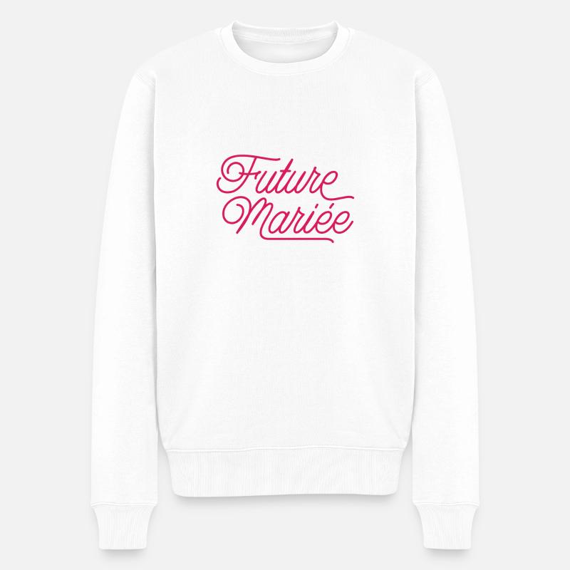 Future mariée evjf - Pull Premium bio Homme - blanc