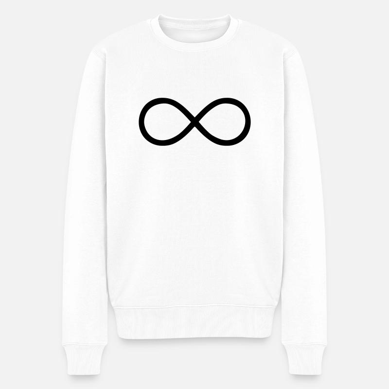 Infinité - Pull Premium bio Homme - blanc