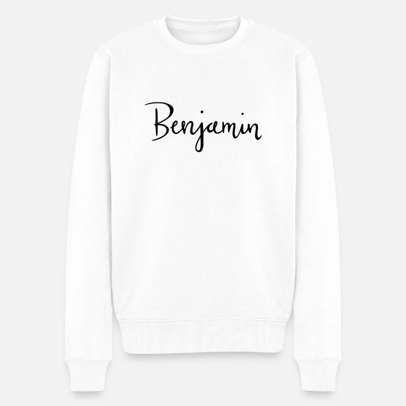 Benjamin - Pull Premium bio Homme - blanc