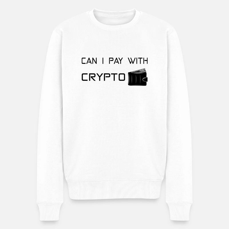 Bitcoin Trading Crypto Stocks - Pull Premium bio Homme - blanc
