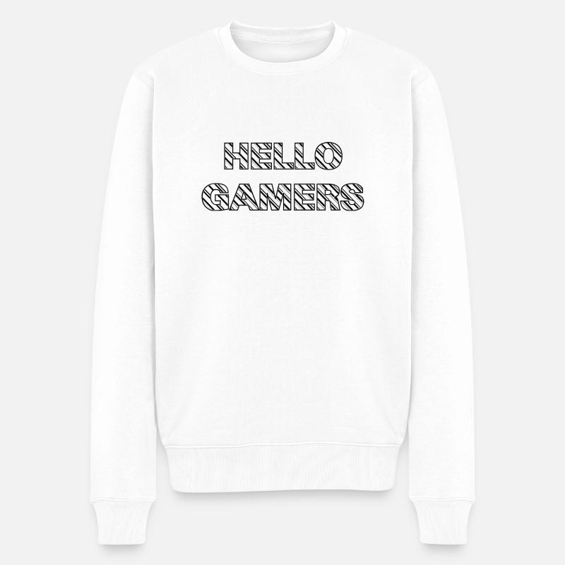Jeu PC de jeu - Pull Premium bio Homme - blanc
