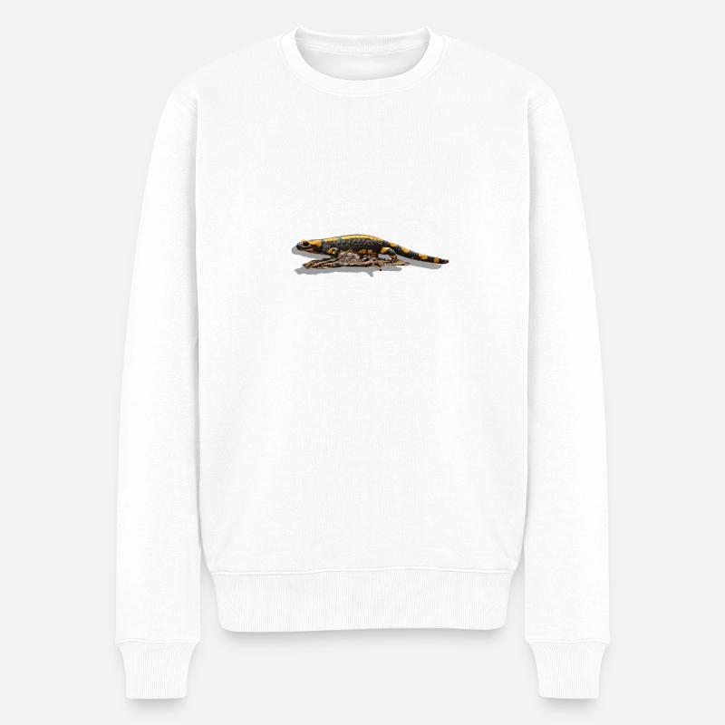 Salamandre - Pull Premium bio Homme - blanc