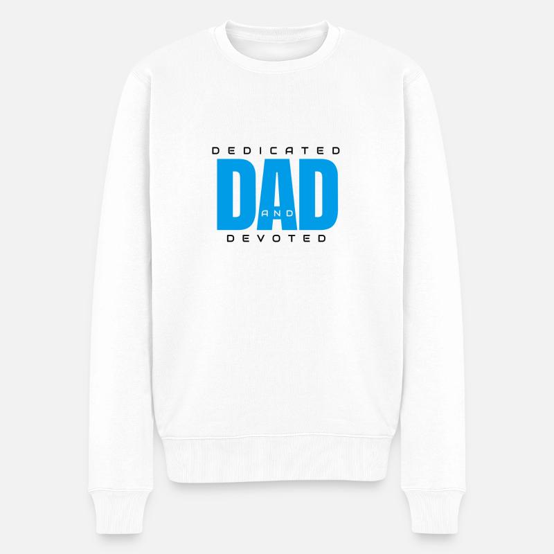 DAD - Pull Premium bio Homme - blanc