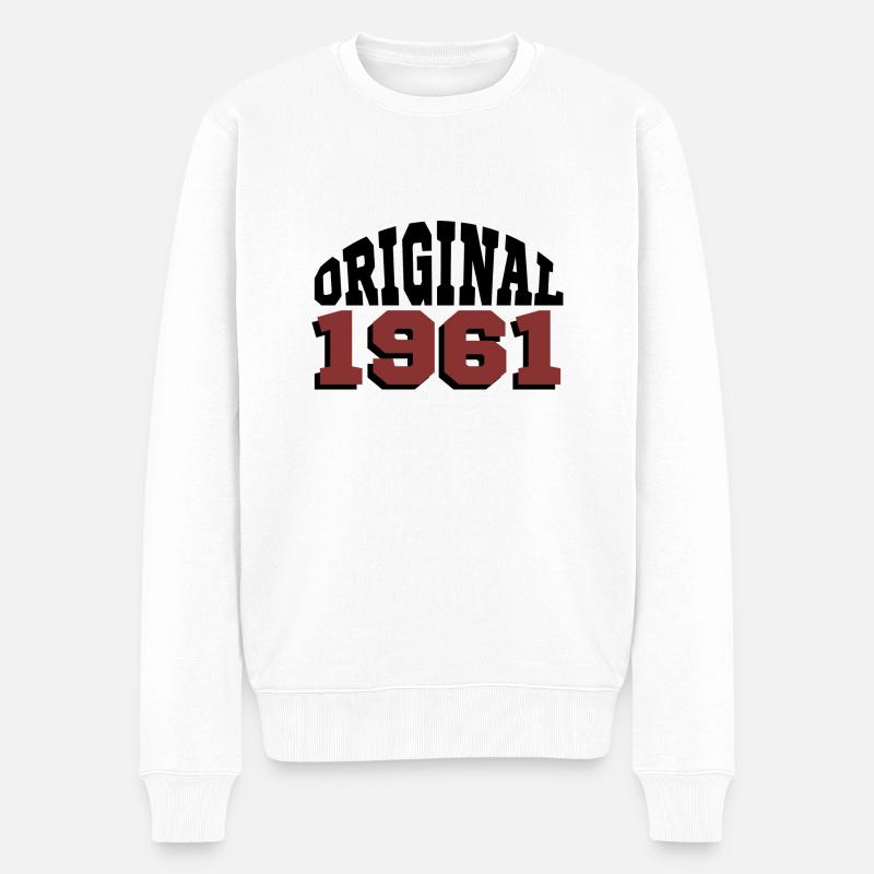 Original 1961 - Pull Premium bio Homme - blanc