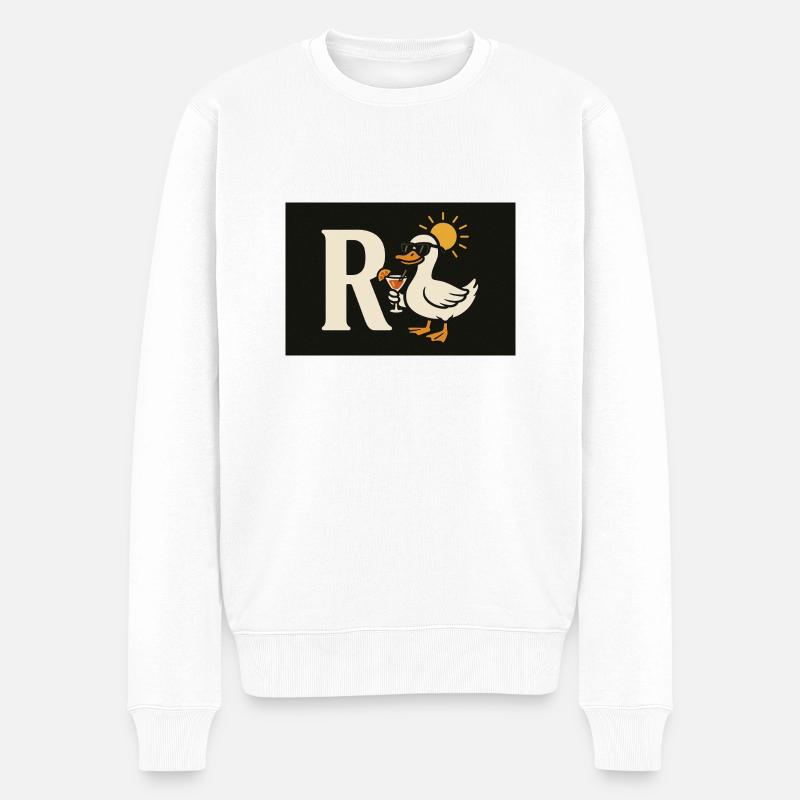 Die (R)ente - Männer Premium Bio Pullover - Weiß