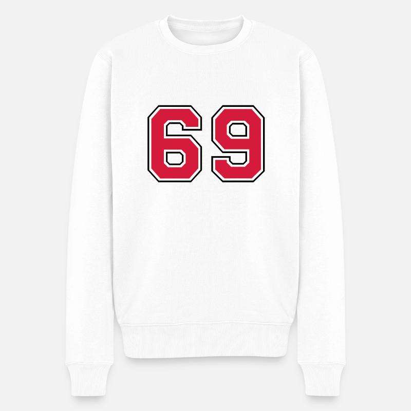 69__f2 - Pull Premium bio Homme - blanc