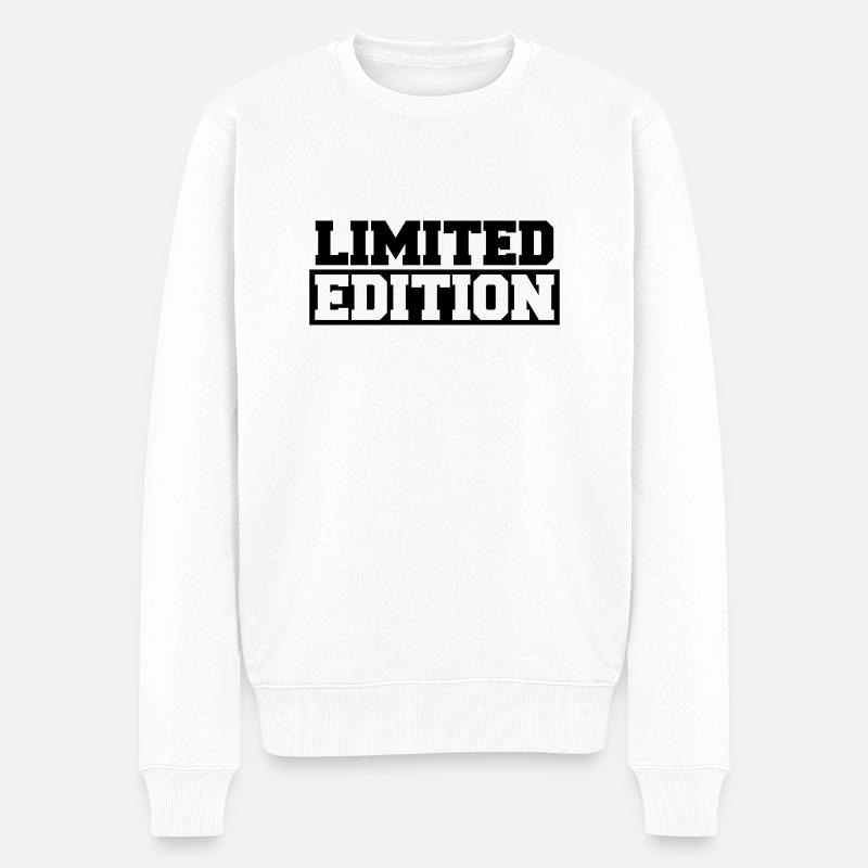 Limited Edition - Pull Premium bio Homme - blanc