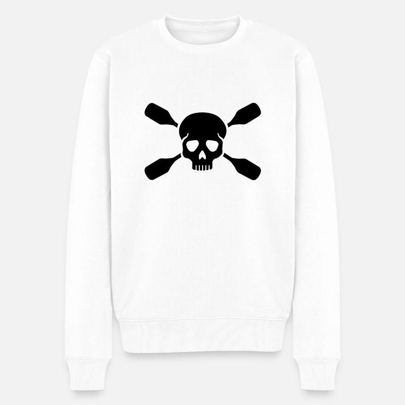 Kayak - Pull Premium bio Homme - blanc