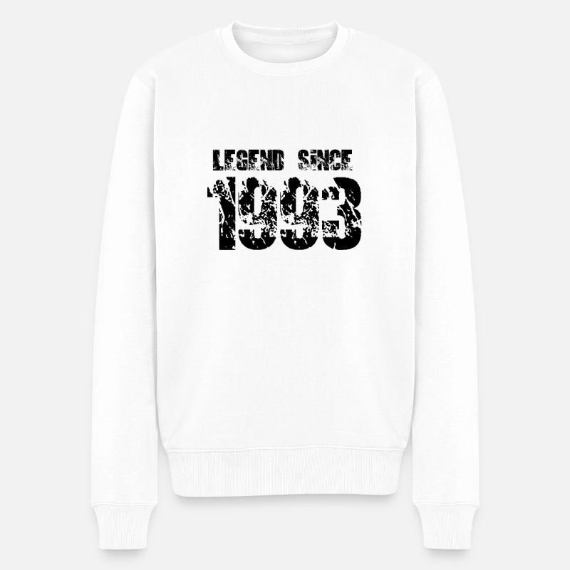 Légende depuis 1993 - Pull Premium bio Homme - blanc