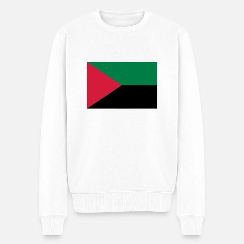 Martinique / 972 / Martiniquais / Martiniquaise - Pull Premium bio Homme - blanc