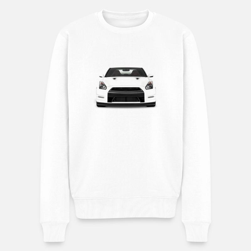 GTR devant - Pull Premium bio Homme - blanc
