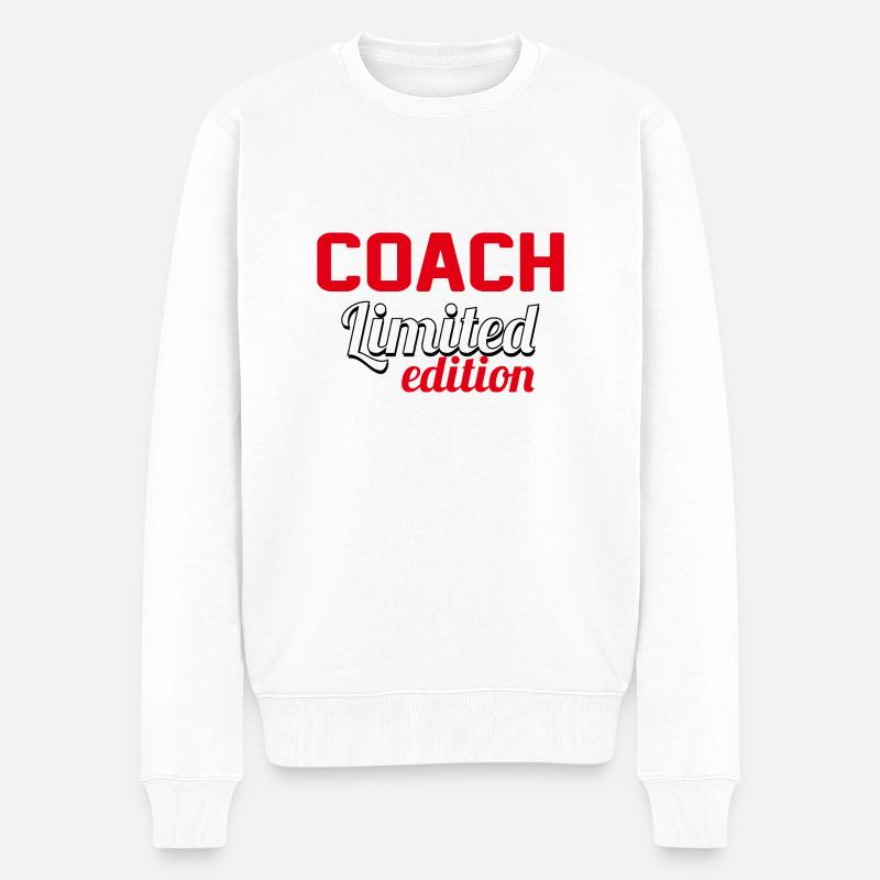 COACH LIMITED EDITION - Pull Premium bio Homme - blanc