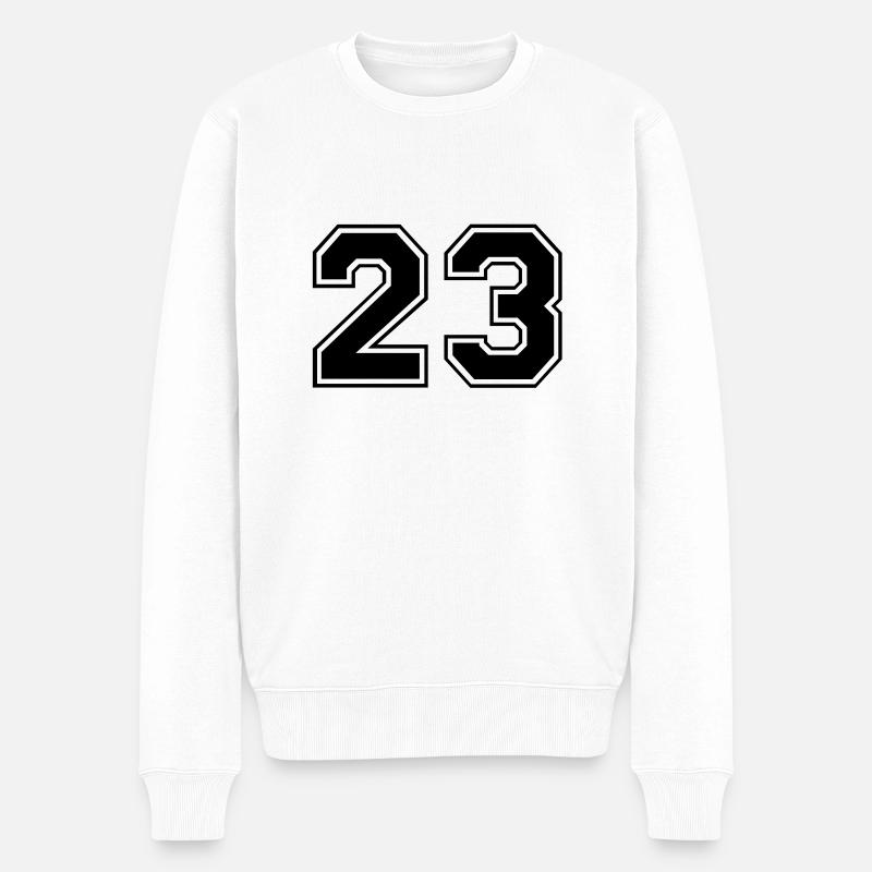 23 - Pull Premium bio Homme - blanc