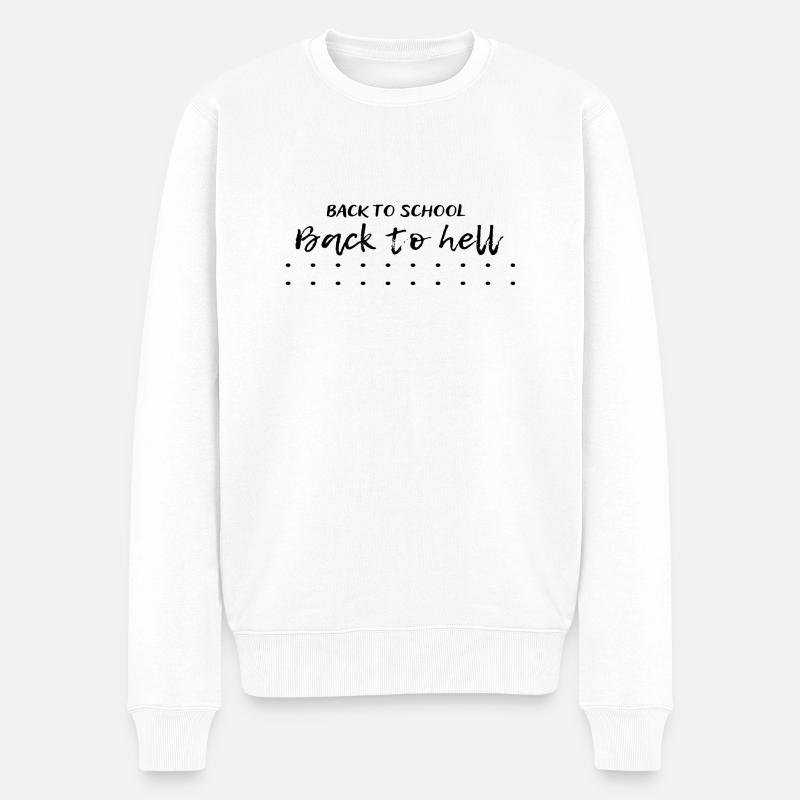 Retour à l’école - Pull Premium bio Homme - blanc