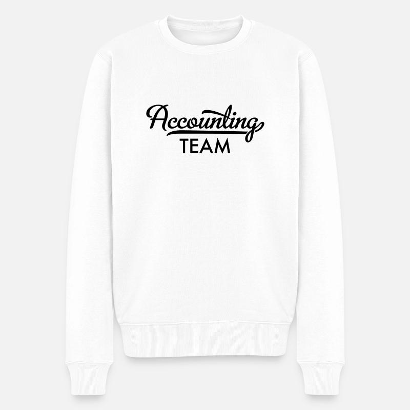 Comptabilité - Pull Premium bio Homme - blanc