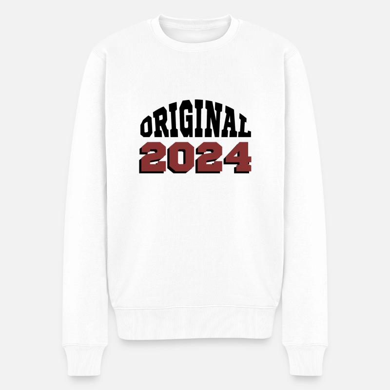 Original 2024 - Pull Premium bio Homme - blanc
