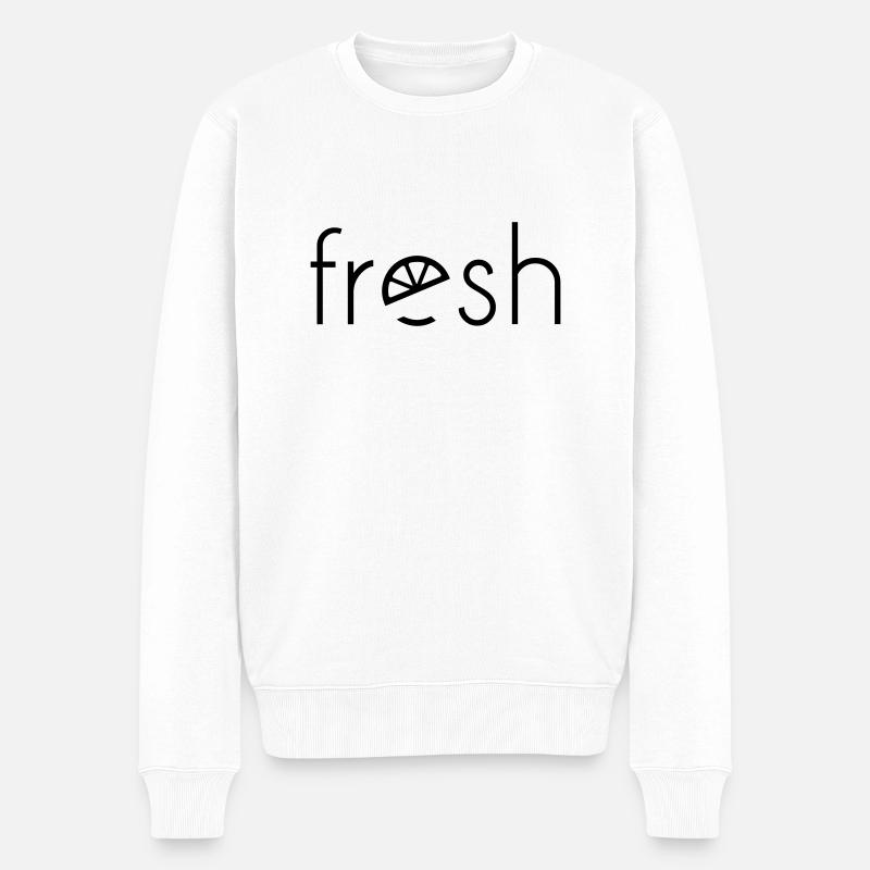 Frais - Pull Premium bio Homme - blanc