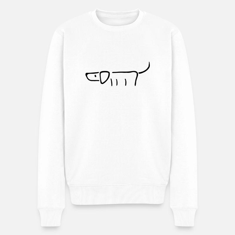 Cane - Pull Premium bio Homme - blanc