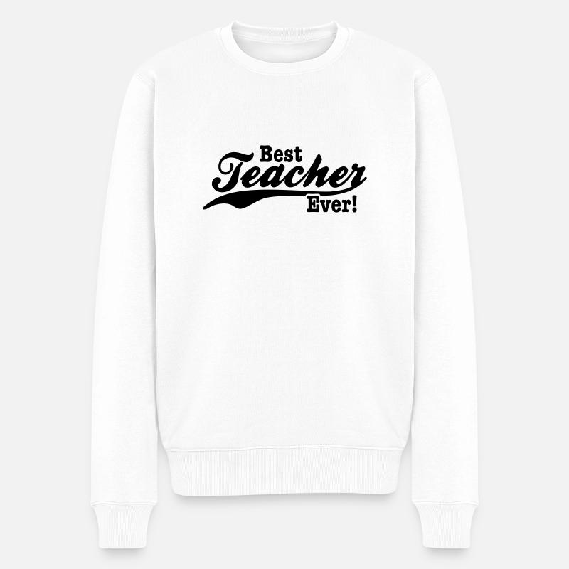 enseignants - Pull Premium bio Homme - blanc