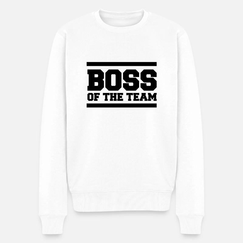 Patron de l’équipe - Pull Premium bio Homme - blanc