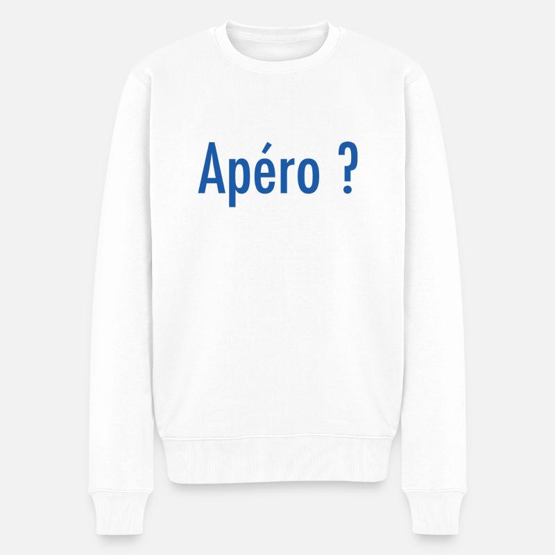 Apéro ? - Pull Premium bio Homme - blanc