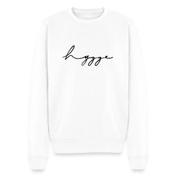 hygge - Pull Premium bio Homme - blanc - Devant - Thijin (182cm)