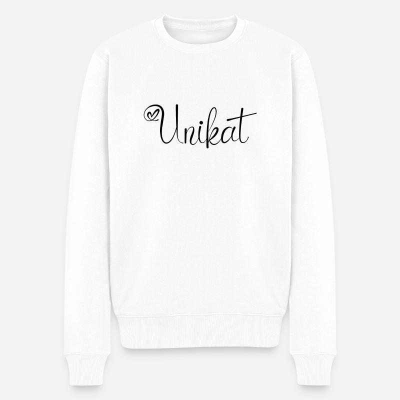 Pièce unique - Pull Premium bio Homme - blanc