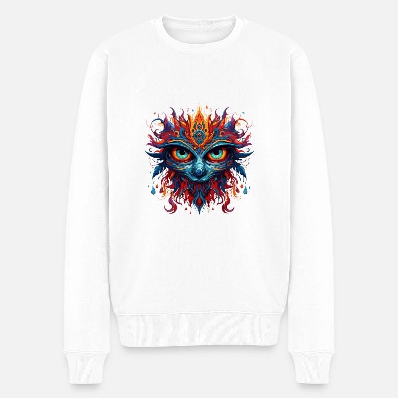 Masque de Mysticisme - Pull Premium bio Homme - blanc