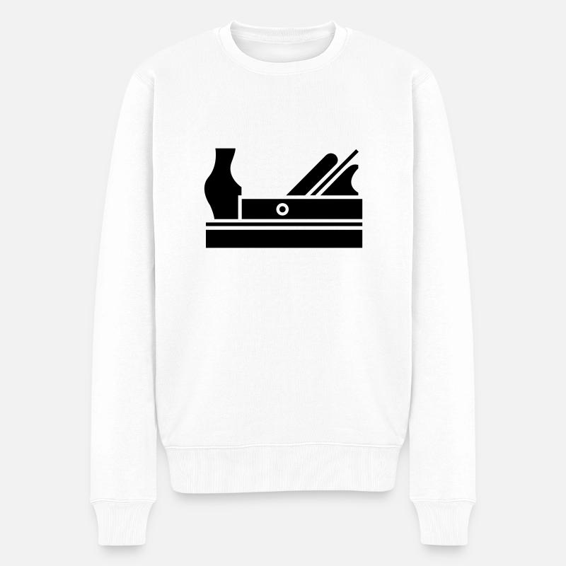 Avion - Pull Premium bio Homme - blanc